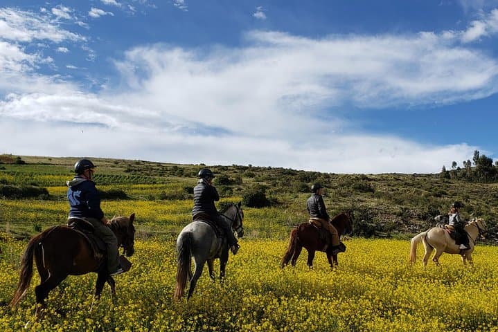 Horseback riding in Cusco to the Temple of the Moon