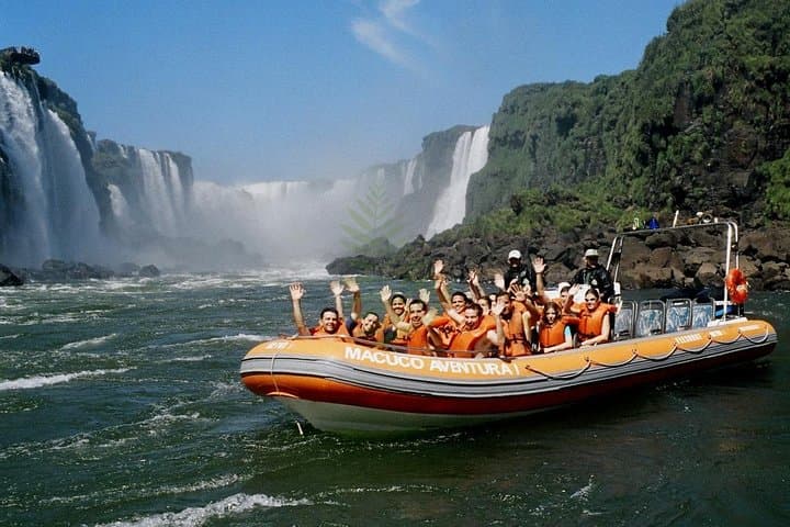 Private Iguazu Day Tour with THE GREAT ADVENTURE on boats