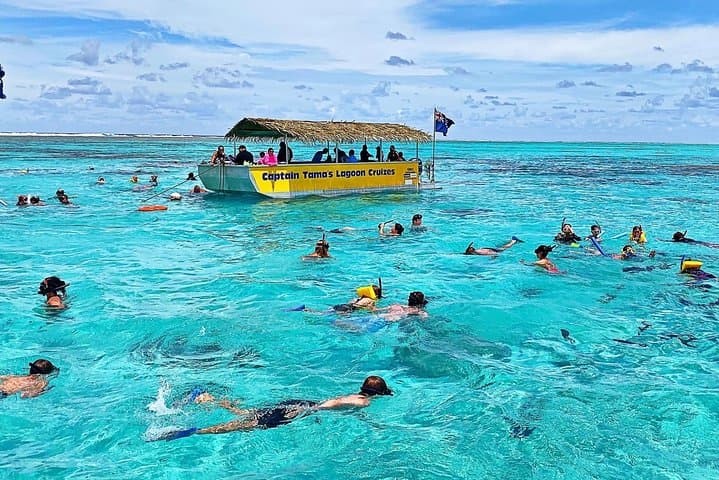 Half-Day Muri Lagoon BBQ Lunch Cruise including Snorkeling