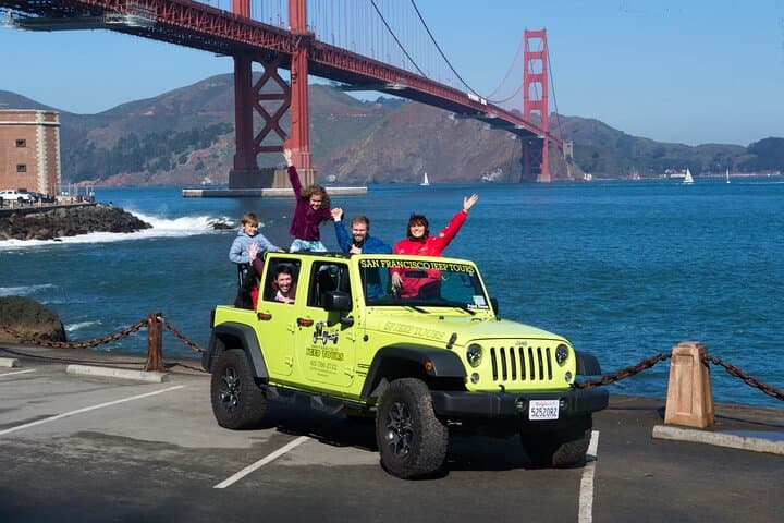 San Francisco Private Group Open-air Jeep Tour