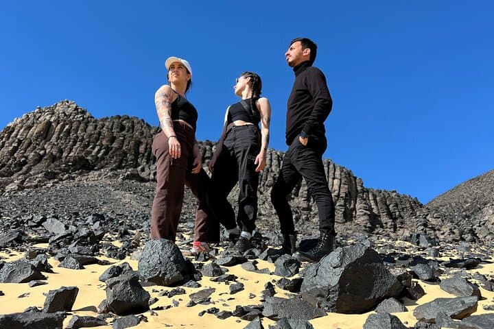 Guided Black and White Desert Adventure and Camping in Egypt