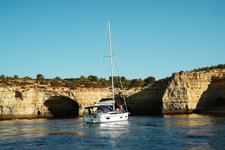 Half Day Luxury Sail in Benagil and Carvoeiro Portugal
