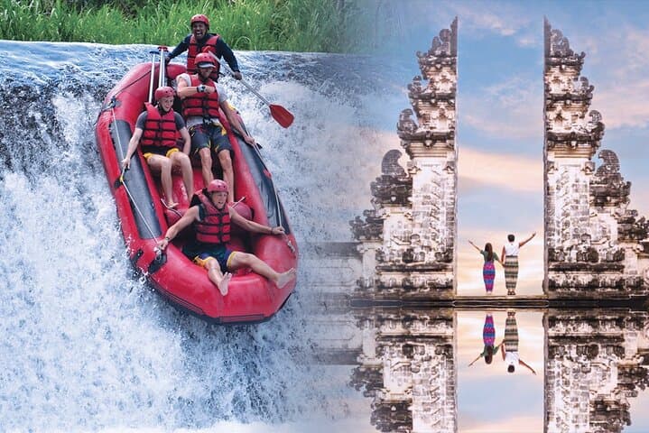 Bali Rafting Adventure + East Bali Tour