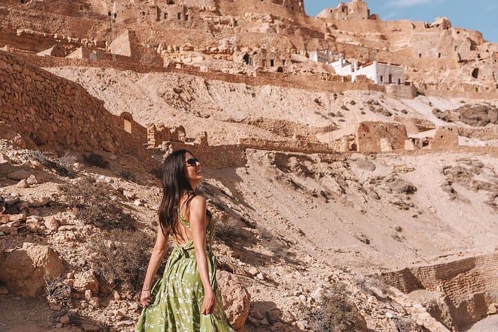 Private Sunset and Dinner Tour in Ksar Hallouf