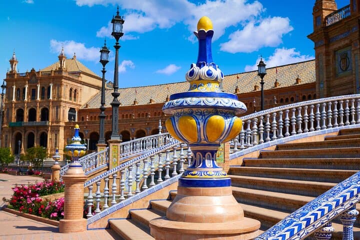 7 day guided tour in Seville, Granada and Barcelona from Madrid