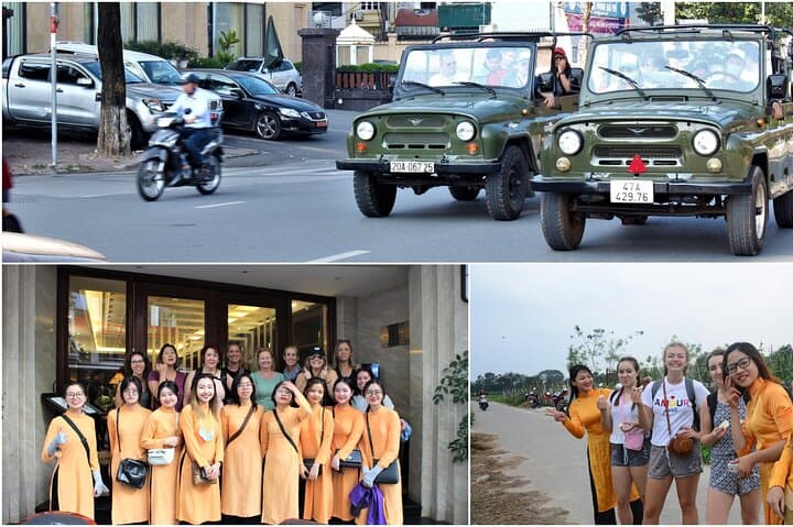 Hanoi Food + Culture + Fun In Vietnam People Army Legend Jeep