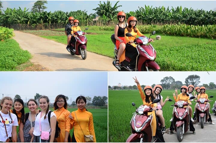 Hanoi Motorbike Led By Women: Hanoi Countryside Motorbike Tours