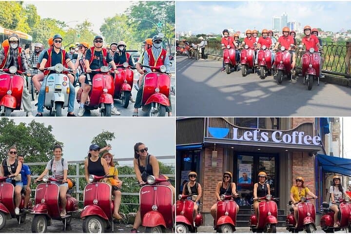 Hanoi Vintage Vespa Tours: HISTORY +FOOD + CULTURE + SIGHT + FUN