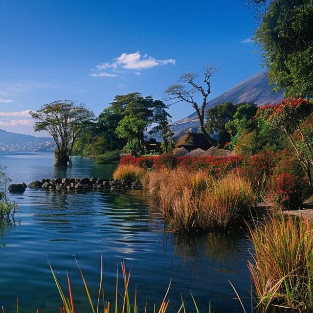 Picture of Lake Atitlán, Guatemala