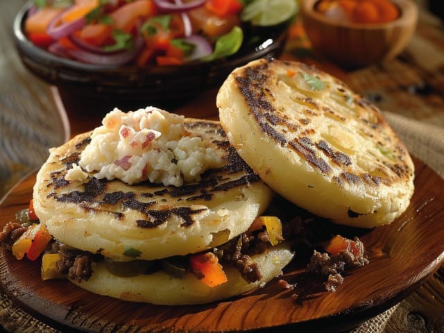 A picture of Arepa