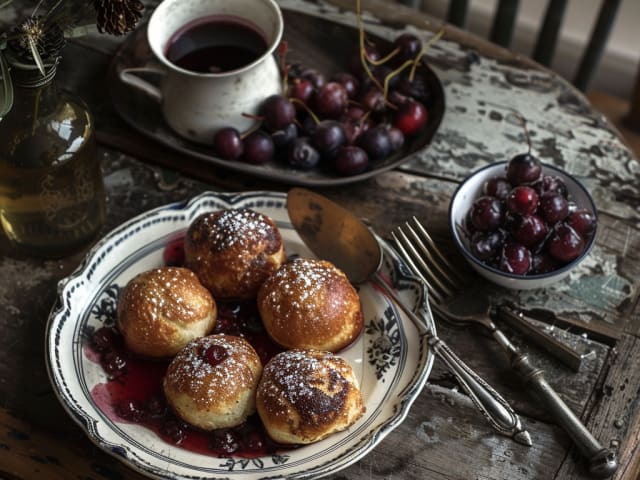 A picture of Æbleskiver
