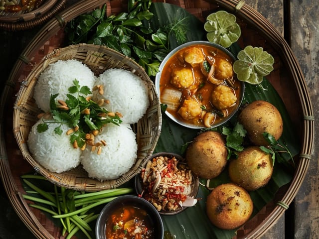 A picture of Htamin Thoke