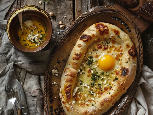 A picture of Khachapuri