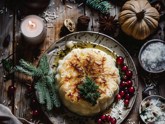 A picture of Silķe ar Biezpienu un Spinātiem