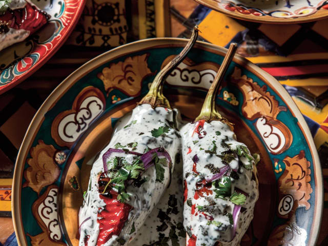 A picture of Chiles en Nogada