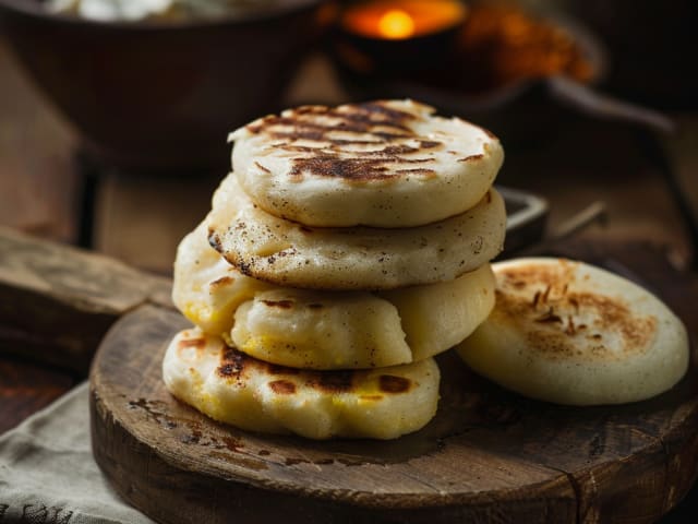 A picture of Arepas