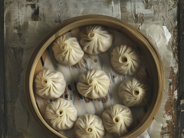 A picture of Xiaolongbao