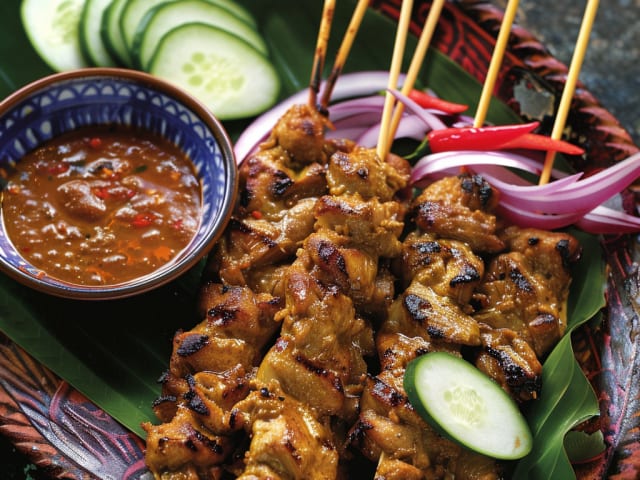 A picture of Satay