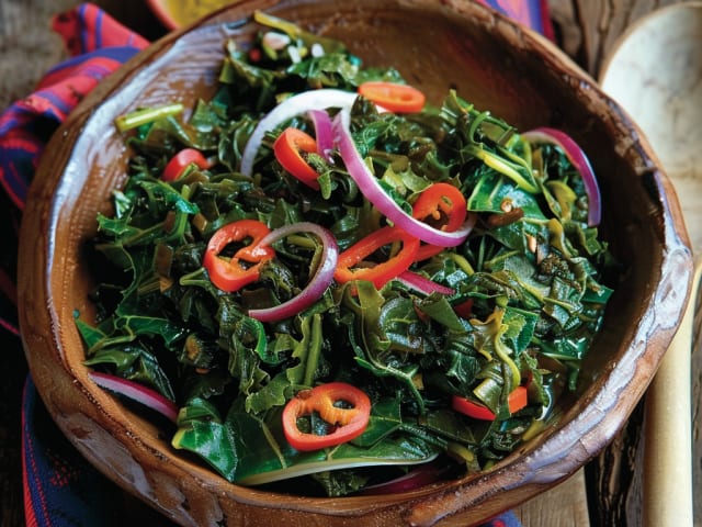 A picture of Sukuma Wiki