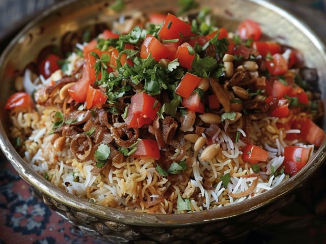 A picture of Koshari