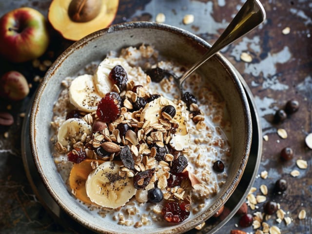 A picture of Bircher muesli