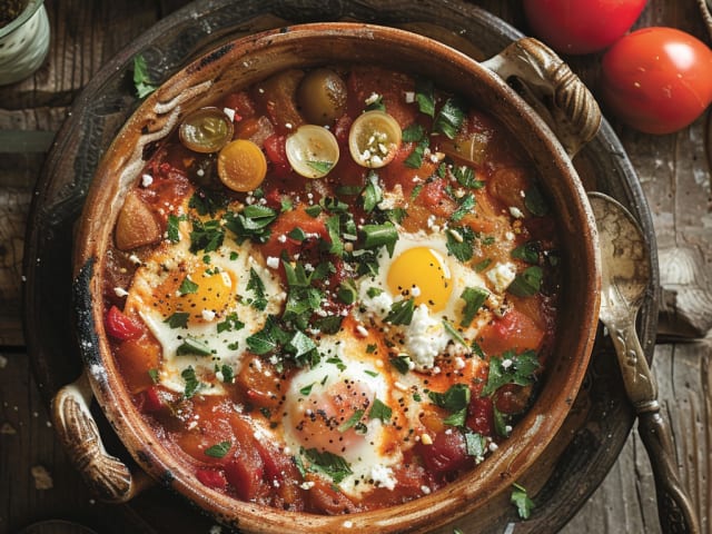 A picture of Shakshouka