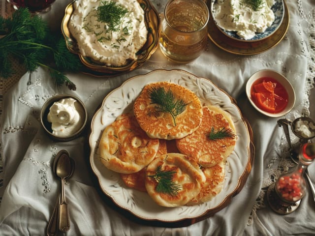 A picture of Blini